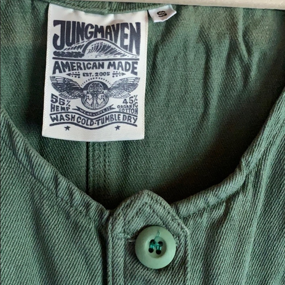 Jungmaven Button-Front Jumper 2.0 size S - Picture 2 of 4